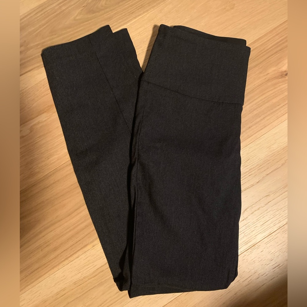 BNWOT Grey/black stretchy dress pants